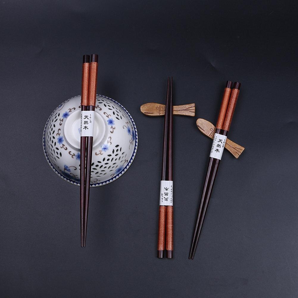 4 Pairs of Chopsticks and Chopsticks Holders Set Honancho Osaka Street Market