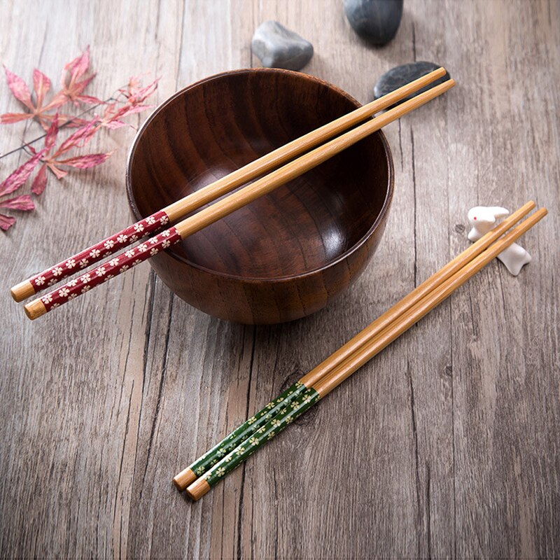 5 Pairs of Chopsticks Set Buna Osaka Street Market