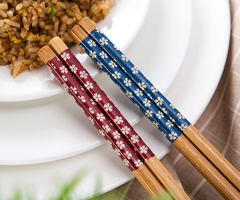 5 Pairs of Chopsticks Set Buna Osaka Street Market