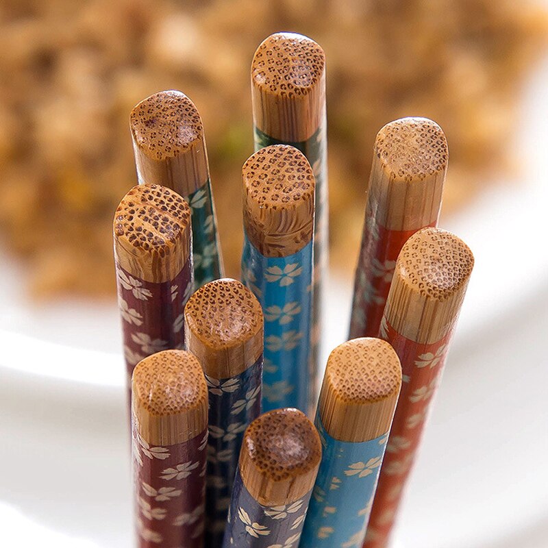 5 Pairs of Chopsticks Set Buna Osaka Street Market