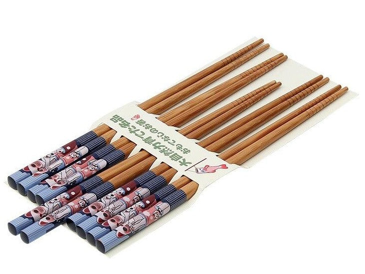 5 Pairs of Chopsticks Set Kaempferi Osaka Street Market