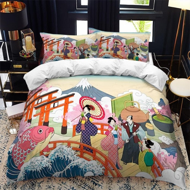 Bedding Set Puchi Osaka Street Market