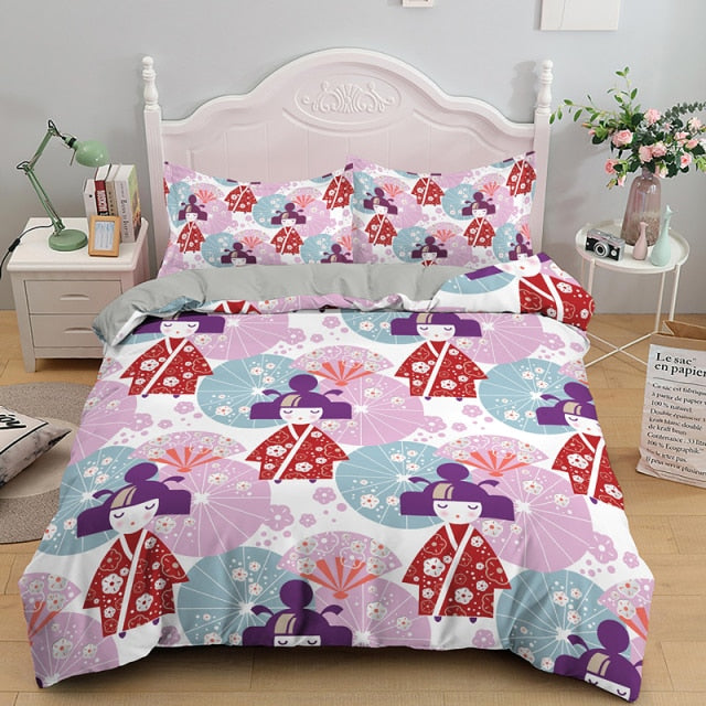 Bedding Set Yuko (6 Models) Osaka Street Market