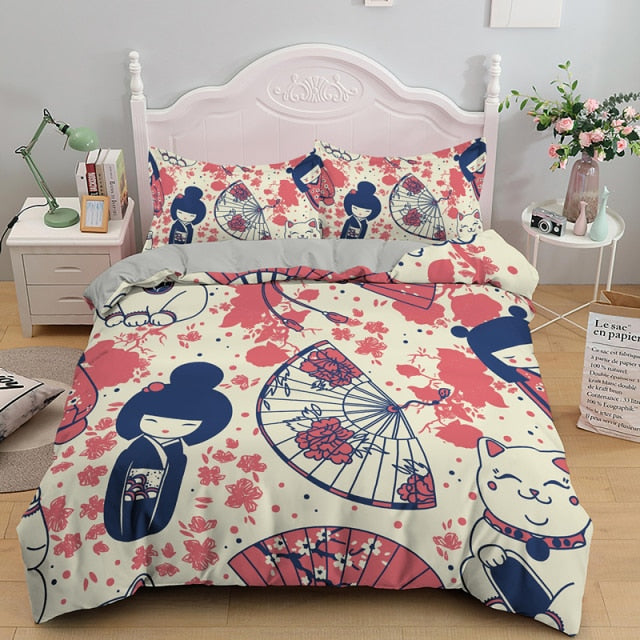 Bedding Set Yuko (6 Models) Osaka Street Market