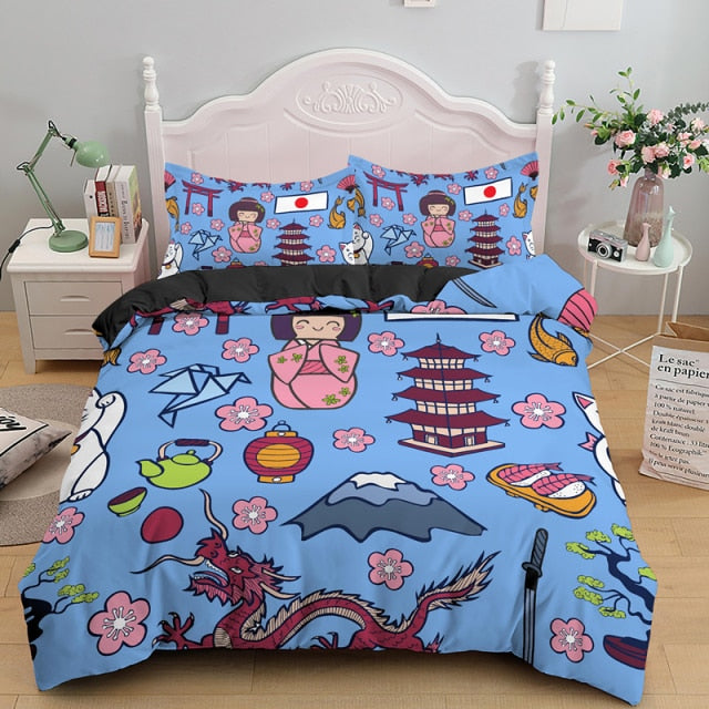 Bedding Set Yuko (6 Models) Osaka Street Market