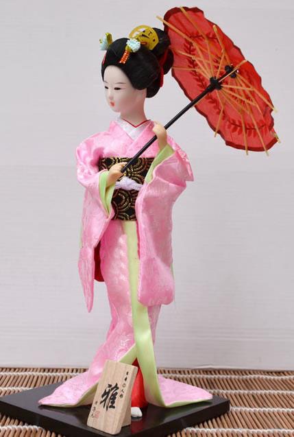 Geisha Doll Yei Osaka Street Market