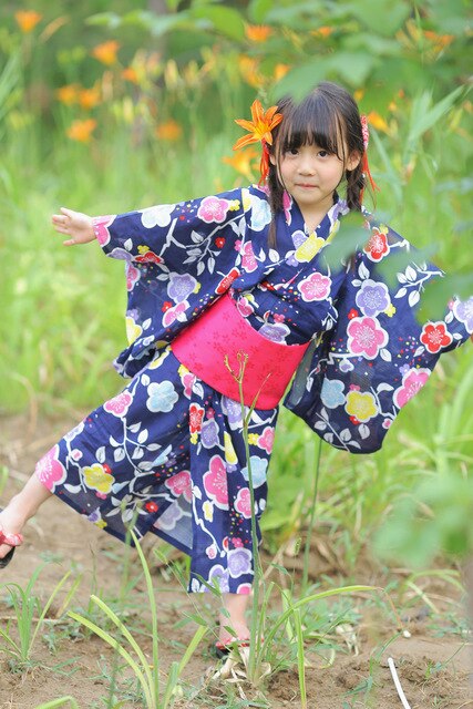 Girl Kimono Kōchi‎ (6 Colors) Osaka Street Market