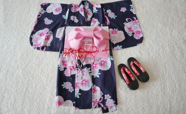 Girl Kimono Yodo (4 Colors) Osaka Street Market