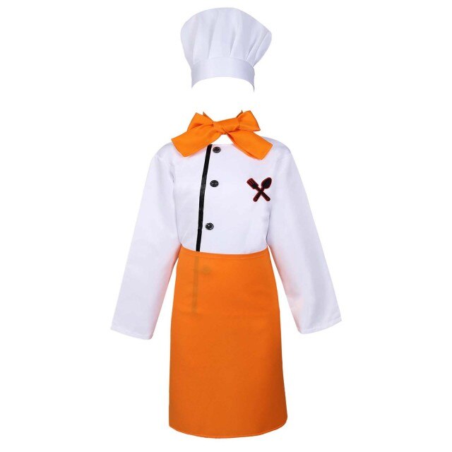 Kids Chef Costume Oita (4 Pieces) Osaka Street Market