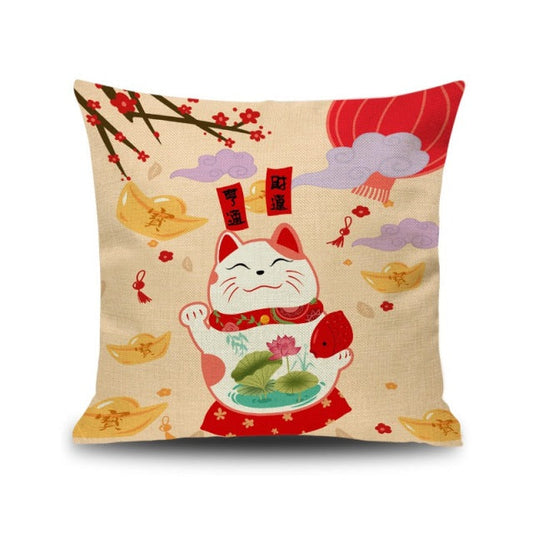 Lucky Cat Cushion (10 Models) Osaka Street Market