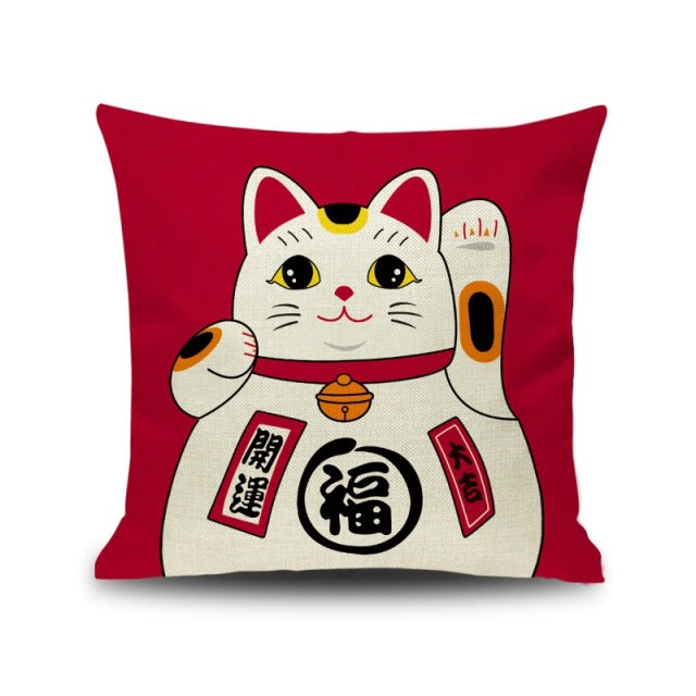 Lucky Cat Cushion (10 Models) Osaka Street Market