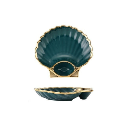 Plate with Saucer Bowl Obami (2 Colors) Osaka Street Market