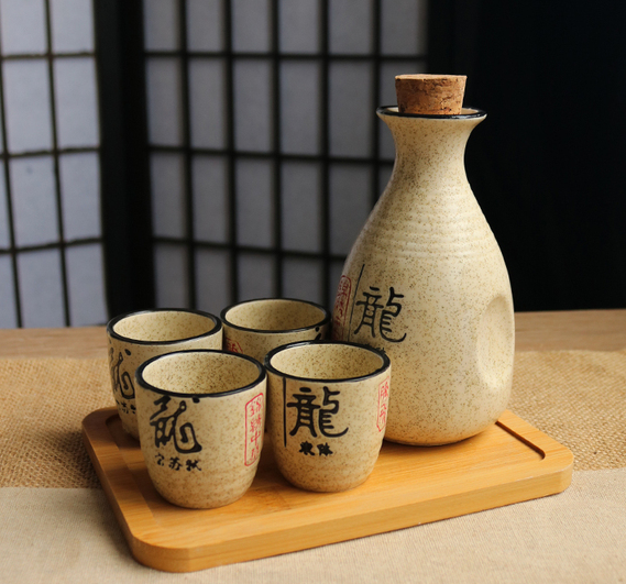 Sake Set Hayato Osaka Street Market