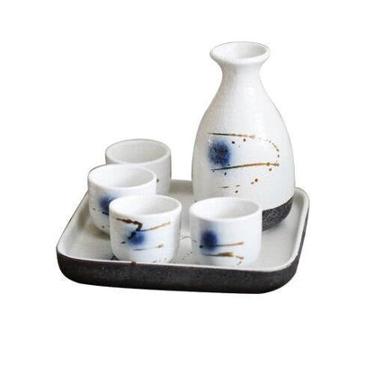 Sake Set Zelkova (4 Models) Osaka Street Market