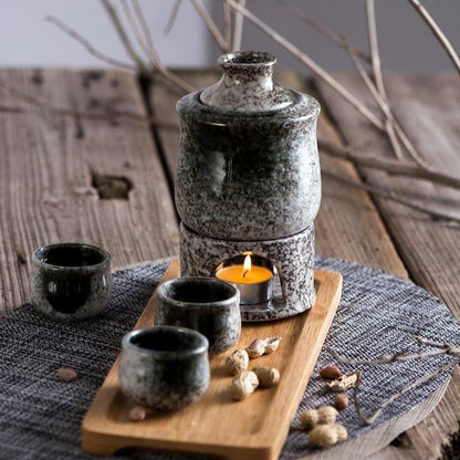 Sake Set with Stove Hayate Osaka Street Market