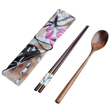 Set Wooden Chopsticks Aomori Osaka Street Market