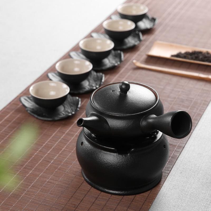 Teapot with Warm Teapot Stove Hiromi Osaka Street Market