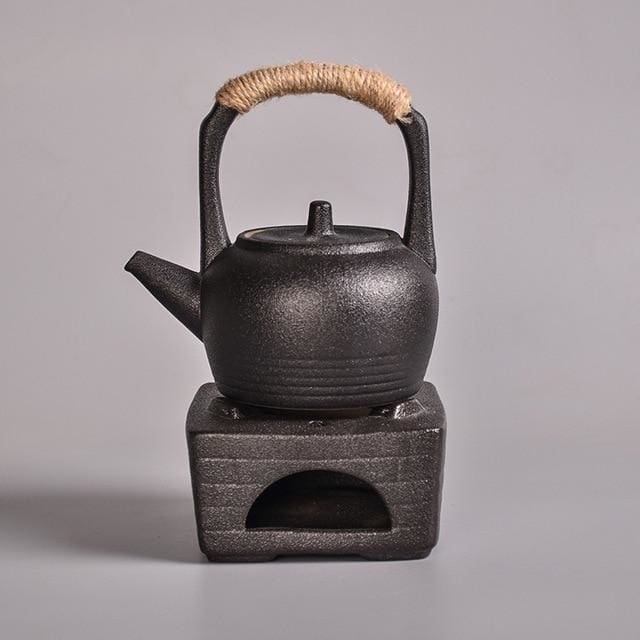 Teapot with Warm Teapot Stove Koana (2 Colors) Osaka Street Market