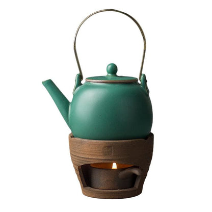 Teapot  with Warm Teapot Stove Kozakura Osaka Street Market