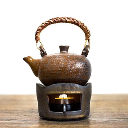 Warm Teapot Stove Sukiyaki Osaka Street Market