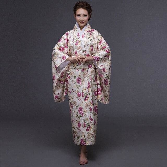 Woman Kimono Jomei Osaka Street Market