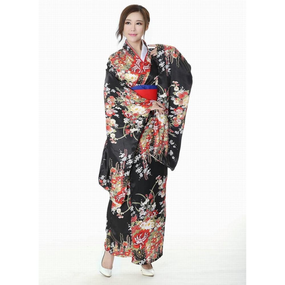 Woman Kimono Kazuki Osaka Street Market