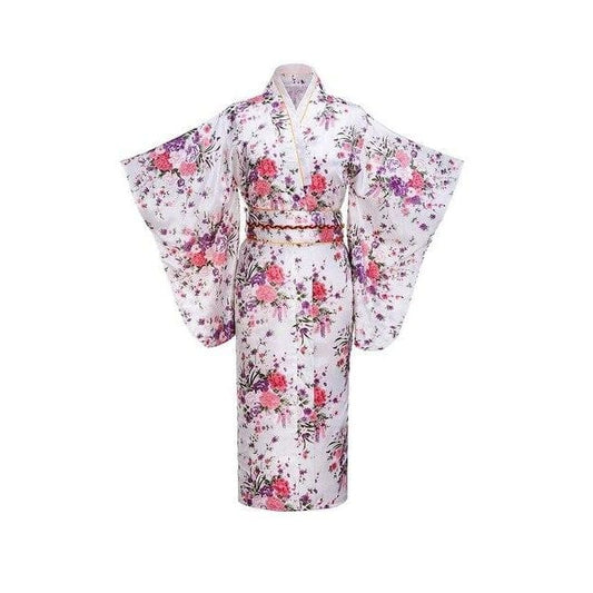 Woman Kimono Naomi Osaka Street Market