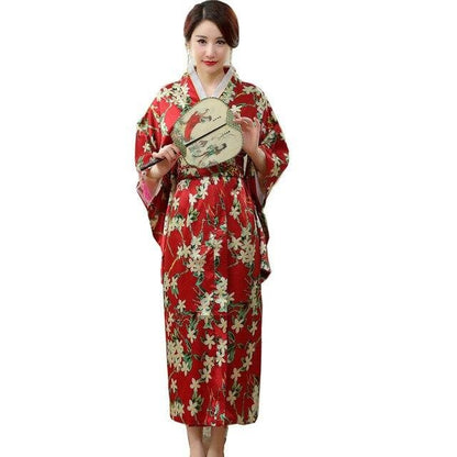 Woman Kimono Yuna Osaka Street Market