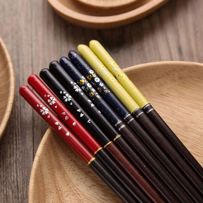 Wooden Chopsticks Kasugai (4 Colors) Osaka Street Market