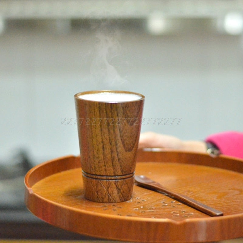 Wooden Cup Ningyocho Osaka Street Market